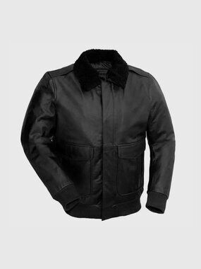 Canyon Cruze Bomber Men's Fashion Leather Jacket